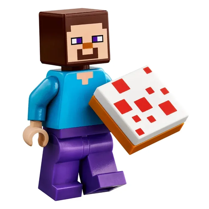 لگو ماینکرفت 35 قطعه مدل  Mincraft Steve and Baby Panda کد 30672