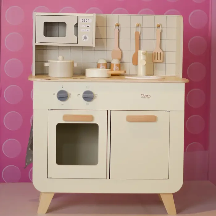آشپزخانه چوبی کلاسیک ورلد classic world Chef’s Kitchen Set کد 50623