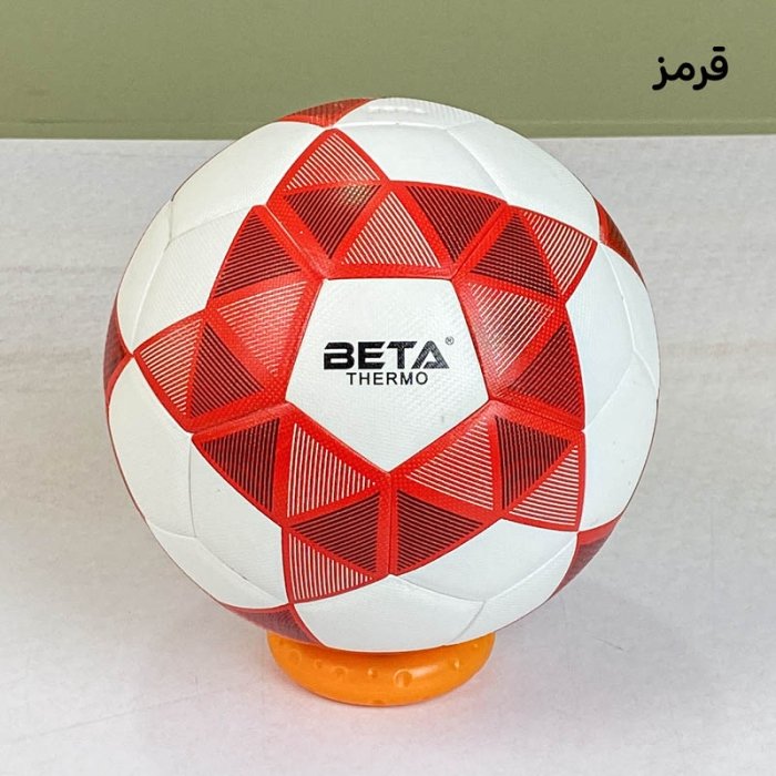 توپ فوتبال چرمی مخصوص چمن سایز 4 BETA کد ROYAL4