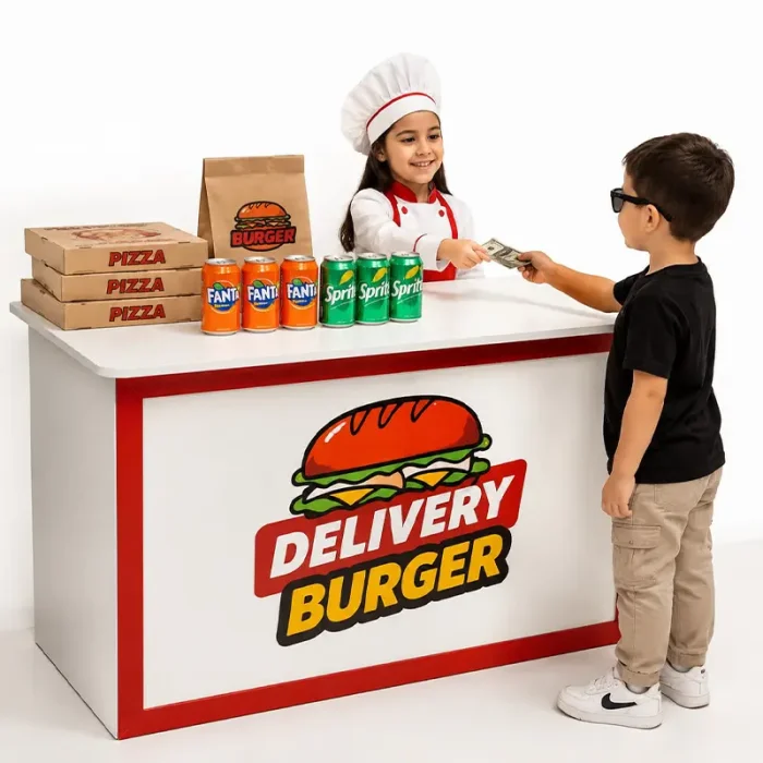 اسباب بازی مشاغل مدل کانتر فست فود کد 7698495