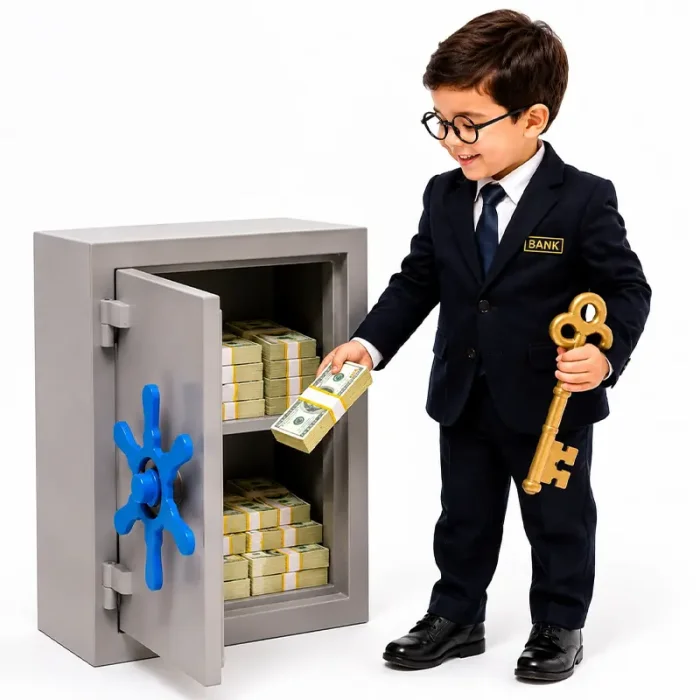 اسباب بازی مشاغل مدل گاو صندوق کد 7698540