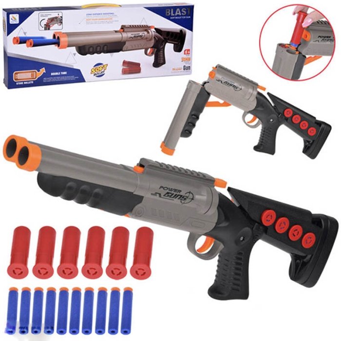 تفنگ شاتگان پوکه پران POWER GUN کد BT2028