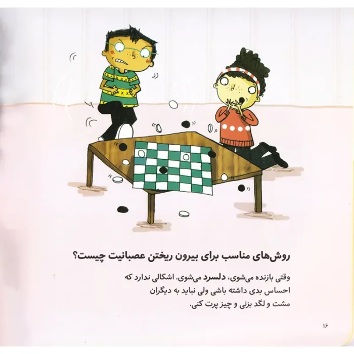 کتاب کودک درباره احساسات، من عصبانی ام کد P/879/A
