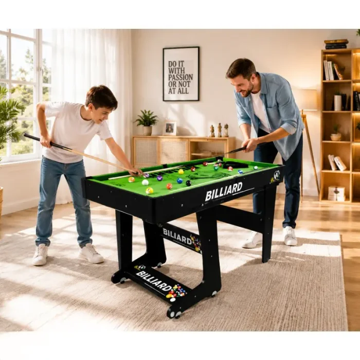 میز بیلیارد چوبی تاشو کد B721