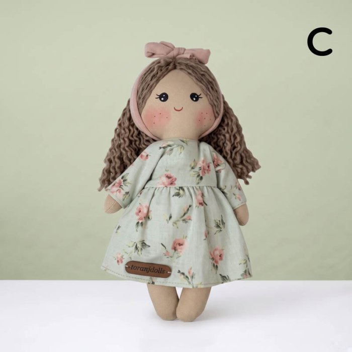 عروسک دست ساز مدل دختر ترنج کد TRNJ22