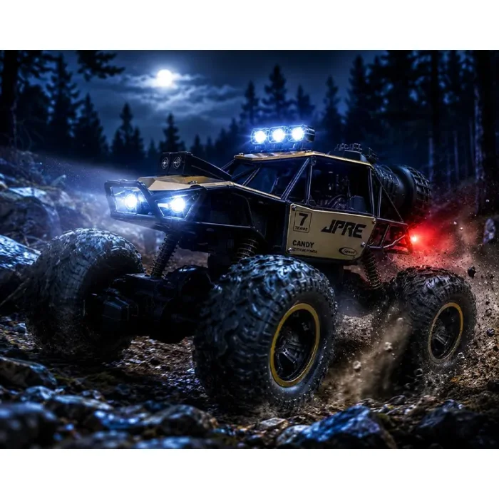 ماکت ماشین کنترلی آفرود با دوربین TRUCK ROCK CRAWLER کد 2188
