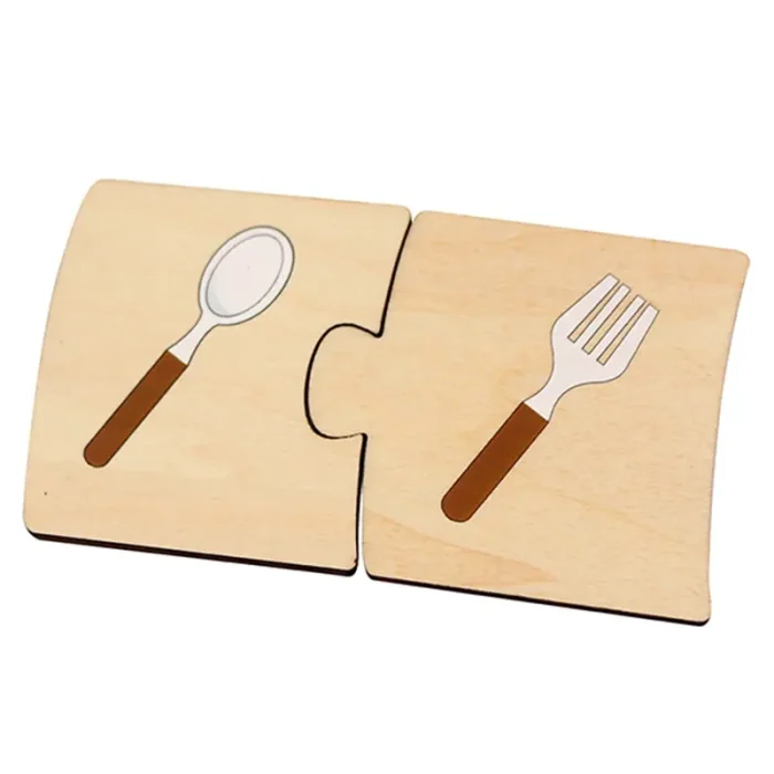پازل چوبی قوطی فلزی مدل تطابق آیتم کد 980999