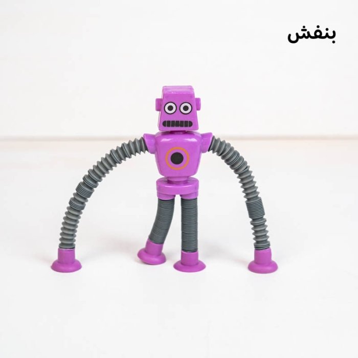 اسباب بازی ربات چسبونک لوله ای کد 7723128