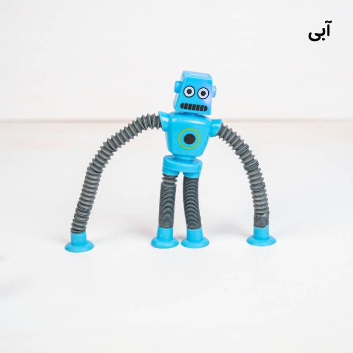 اسباب بازی ربات چسبونک لوله ای کد 7723128