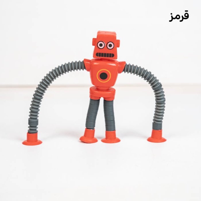 اسباب بازی ربات چسبونک لوله ای کد 7723128