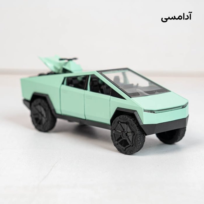 ماکت ماشین تسلا سایبر تراک با موتور کد CZE58