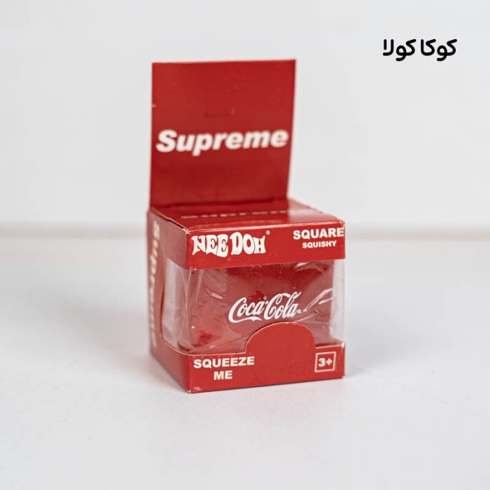 فیجت اسکویشی مکعب نیدو طرح نوشابه ای کد 24079HY