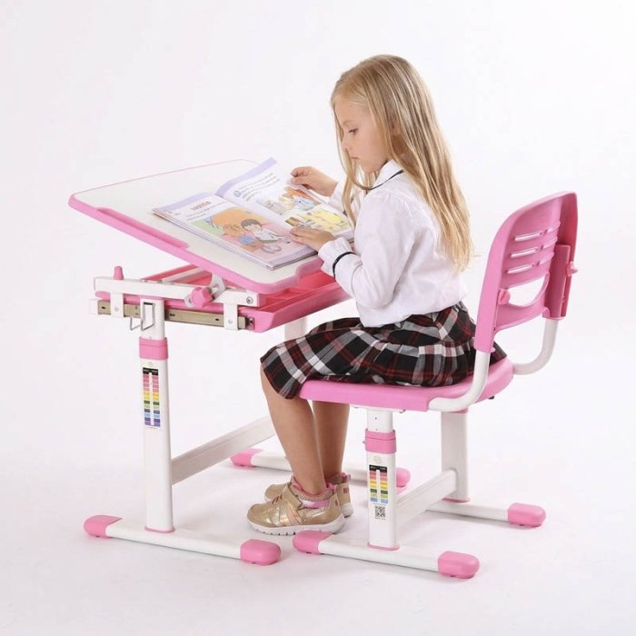میز تحریر کودک رنگ صورتی کد *4511657*