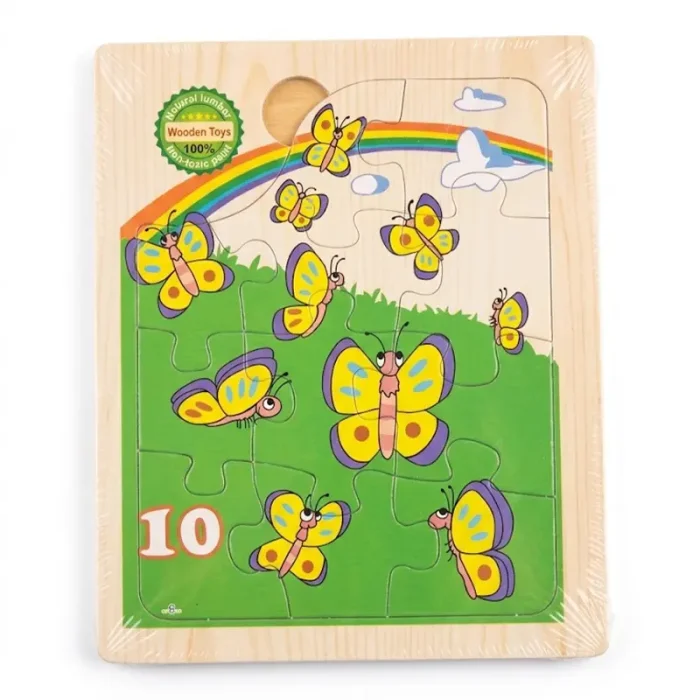 پازل کتابی چوبی مدل مزرعه کد XLE-916