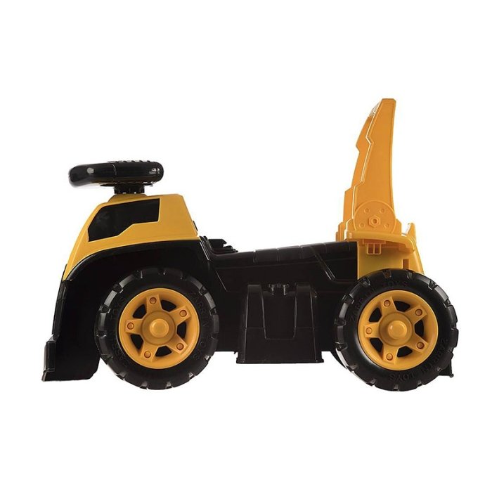 واکر کودک سه کاره طرح کامیون با کلاه زرد کد P/F7/KZ