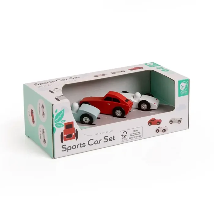 ماشین مسابقه چوبی کلاسیک ورلد مدل Silverstone Classic World کد 20235