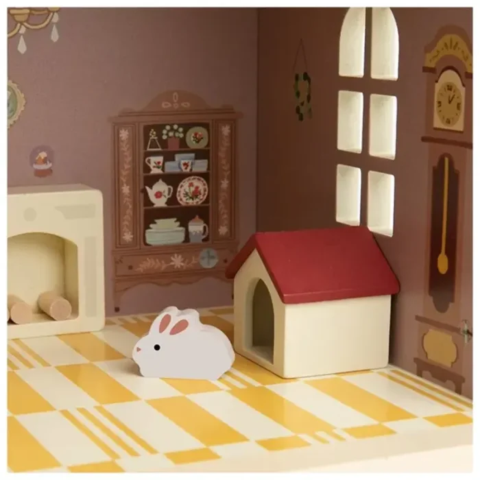 خانه عروسک چوبی وینتیج کلاسیک ورلد Classic World Vintage Dollhouse کد 50620