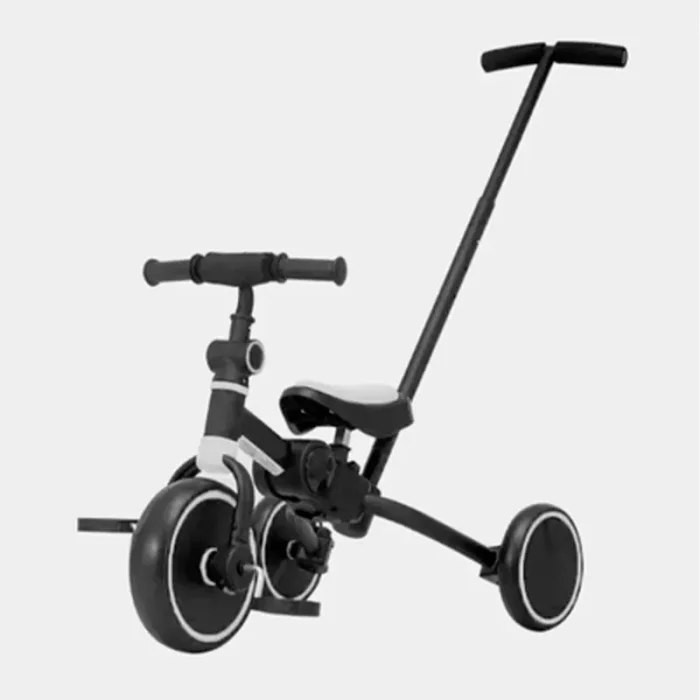 سه چرخه کودک تاشو مشکی سفید MammaMia 4*1 کد S200