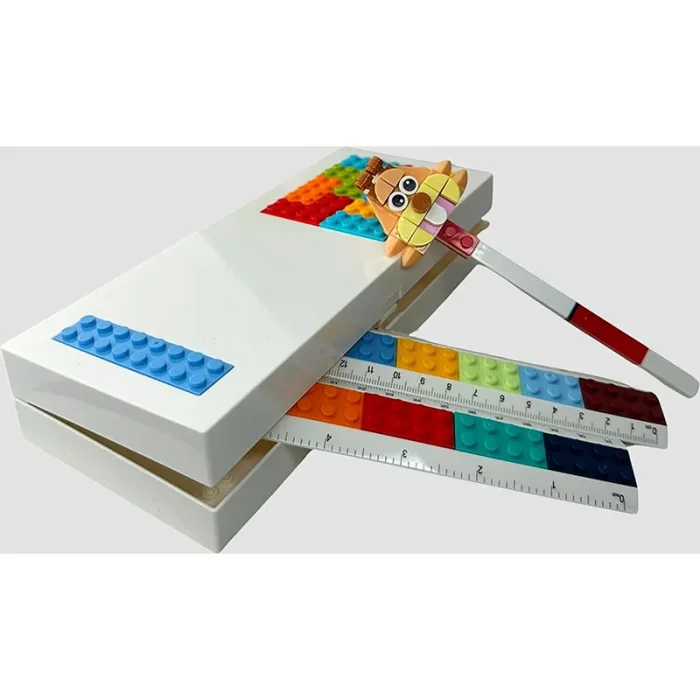 جامدادی لگویی رنگ سفید کد SM2510A