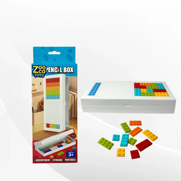 جامدادی لگویی رنگ سفید کد SM2510A