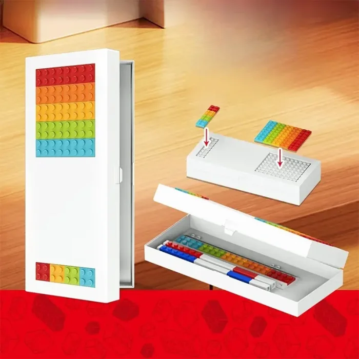 جامدادی لگویی رنگ سفید کد SM2510A