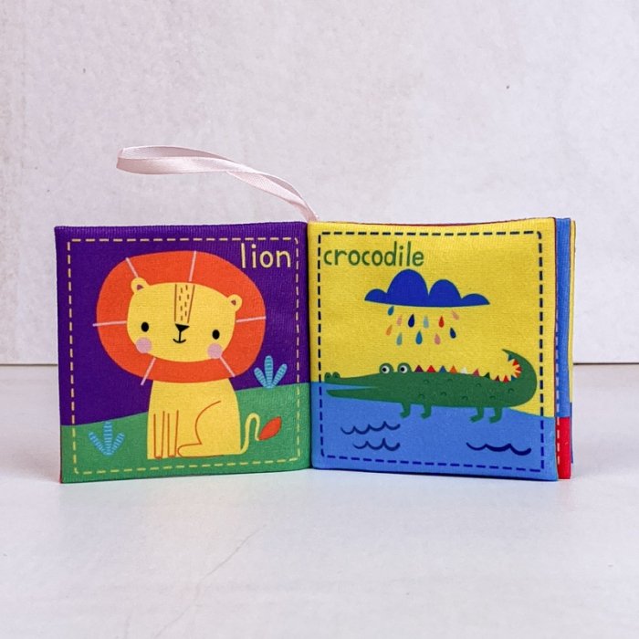 کتاب پارچه ای حیوانات جنگل کد 845365