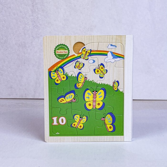 پازل کتابی چوبی مدل مزرعه کد XLE-916