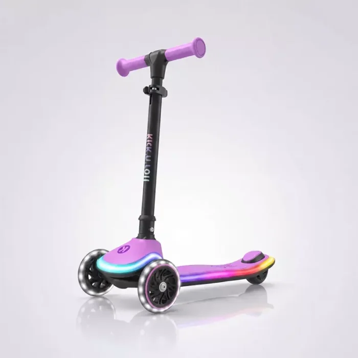 اسکوتر کودک Kick’n’Roll X2 LED رنگ بنفش کد P/X2/A