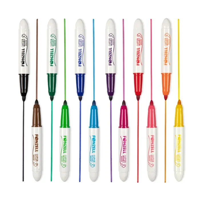 ماژيک 12 رنگ فونزل FONZEL Washable Color Markers کد 3006