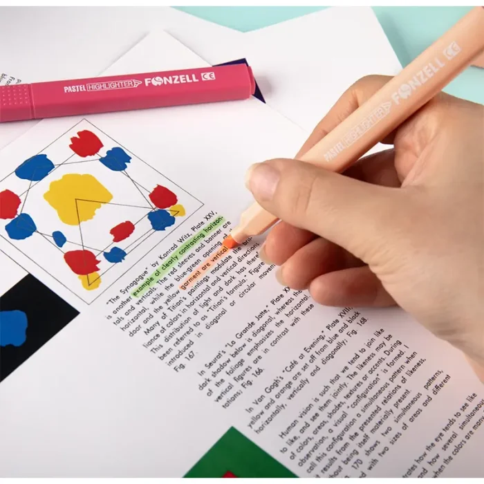 ماژيک وایت برد 6 رنگ فونزل FONZEL Whiteboard Markers کد 3007