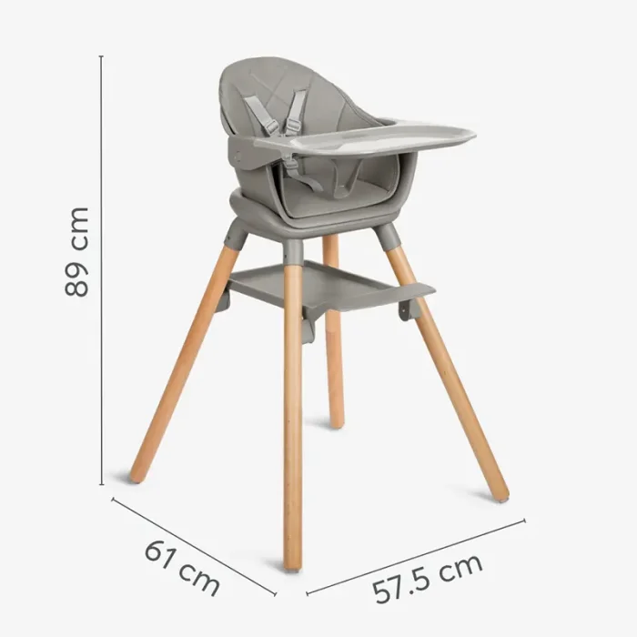 صندلی غذا کیکابو وودی رنگ سبز Kikka Boo Woody کد 7790700