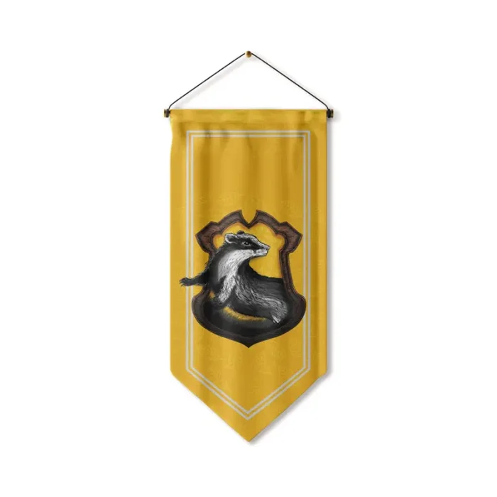 پرچم گروه های هری پاتر مدل هافلپاف Hufflepuff banner کد 7795240