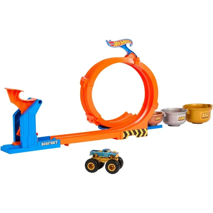 پیست ماشین هات ویلز مدل Rapid Launch & Loop کد JBX65