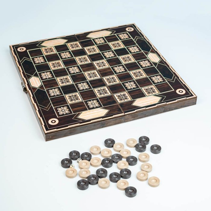 تخته نرد چوبی طرح اسلیمی کد 7823214