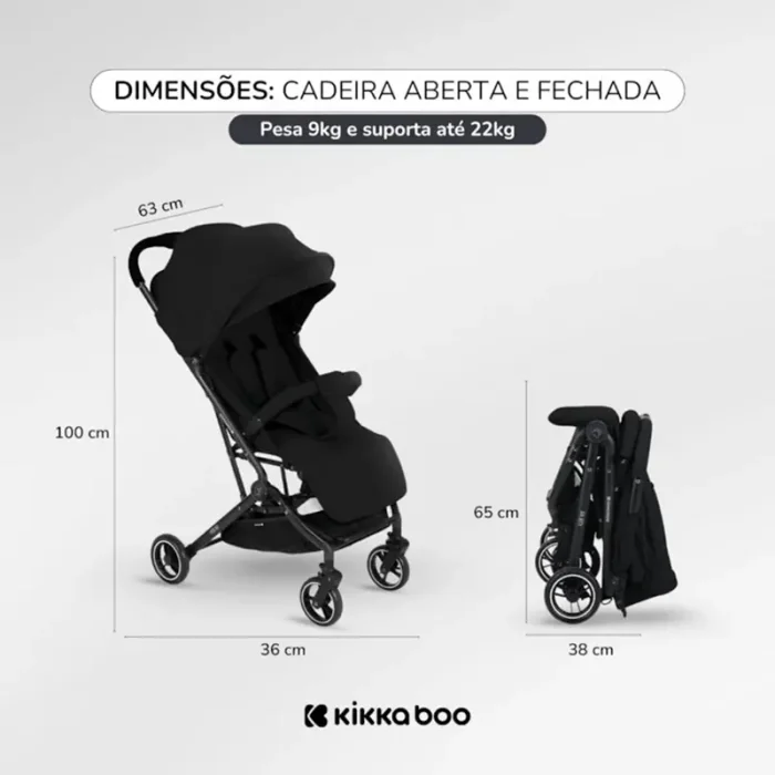 کالسکه مسافرتی کیکابو Kikka Boo مدل Joy رنگ سبز کد 7836589