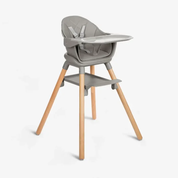 صندلی غذا کیکابو مدل Kikka Boo Woody Grey کد 751855