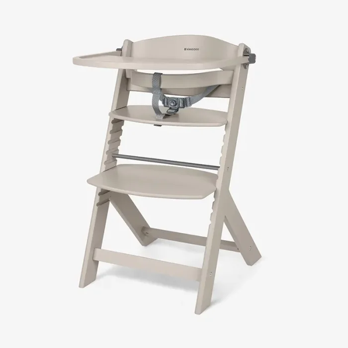 صندلی غذا چوبی چندکاره کیکابو kikkaboo Wooden highchair Nordy رنگ بژ کد 7840393