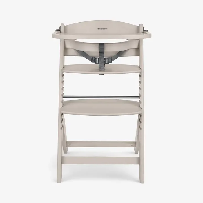 صندلی غذا چوبی چندکاره کیکابو kikkaboo Wooden highchair Nordy رنگ بژ کد 7840393