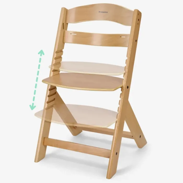 صندلی غذا چوبی چندکاره کیکابو kikkaboo Wooden highchair Nordy رنگ بژ کد 7840393