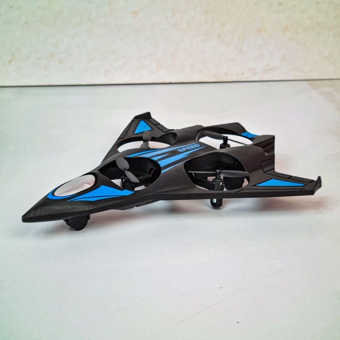 کوادکوپتر کنترلی طرح جت جنگنده COMBAT AIRCRAFT چهار ملخه کد NOG24