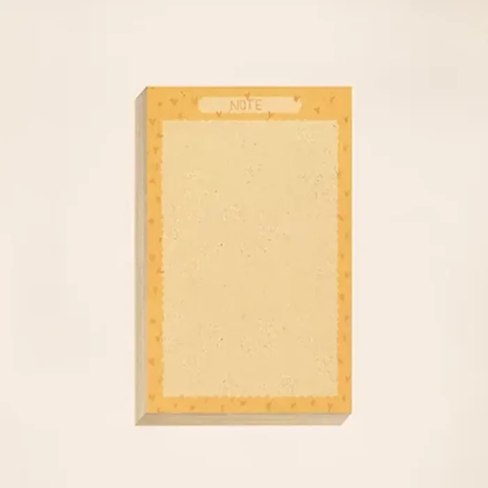 کاغذ یادداشت اکرو مستطیلی طرح NOTE کد 1023202033