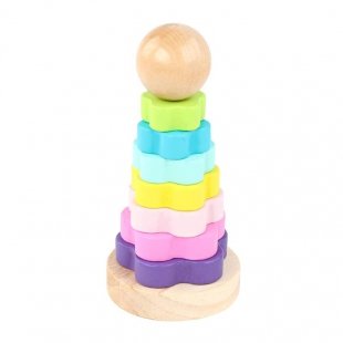 اسباب بازی فکری برج هوش چوبی مدل 1510