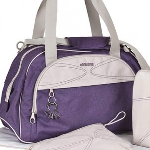 کیف اوربان بنفش شاتل ملو 4تکه okiedog مدل 35006