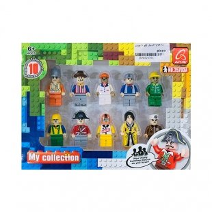 آدمک لگو کودک 10 عددی مدل 25793A