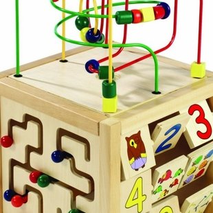 مکعب سرگرمی چوبی کد9612