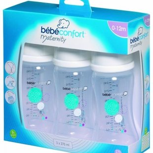 شیشه شیر 3عددی 270 میل مد598