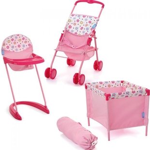 ست سه تكه لوازم عروسك hauckكد98214