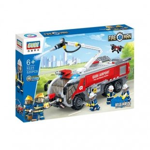 لگو ماشین آتش نشانی و مینی فیگور آتشنشان 520 تکه مدل 9225