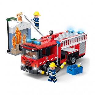 لگو ماشین آتش نشانی شهری و مینی فیگور آتشنشان 354 تکه مدل 9222