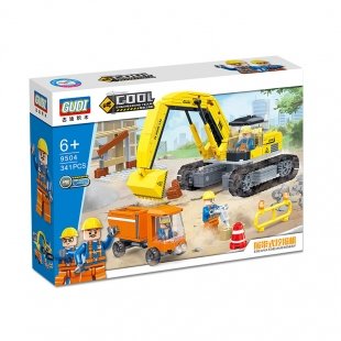 لگو بیل مکانیکی و مینی فیگور مدل 9504